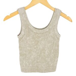 NWOT Zenana Crewneck Ribbed Brami